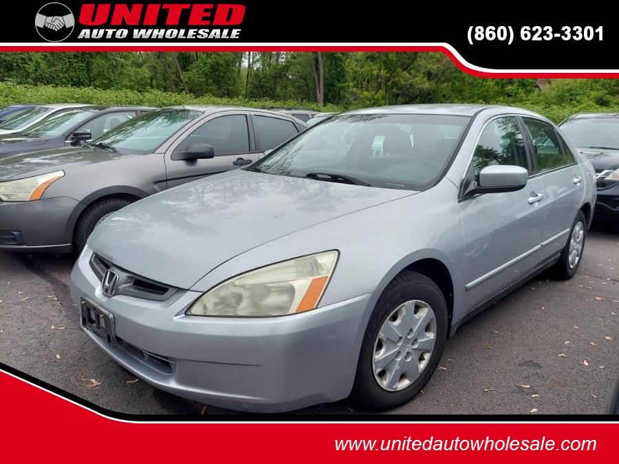 Used 2003 Honda Accord Sdn in East Windsor, Connecticut | United Auto Sales of E Windsor, Inc. East Windsor, Connecticut