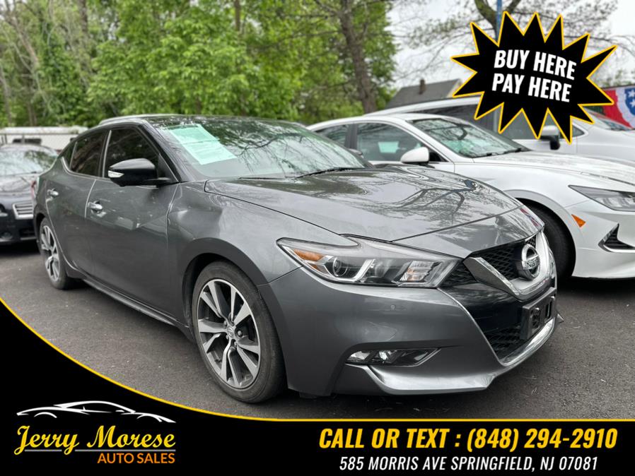 Used 2016 Nissan Maxima in Springfield, New Jersey | Jerry Morese Auto Sales. Springfield, New Jersey