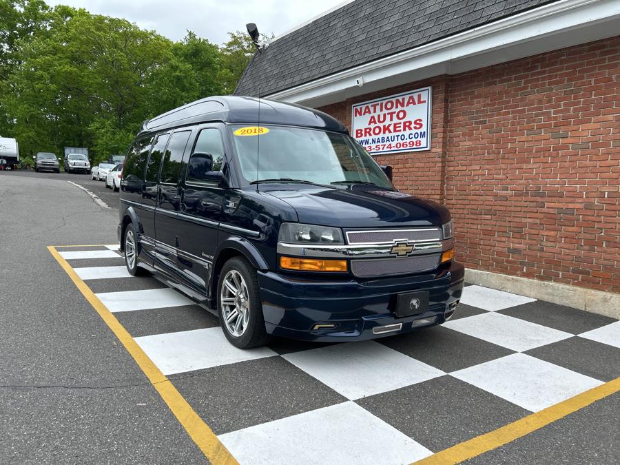 Used 2018 Chevrolet High Top Conversion Van in Waterbury, Connecticut | National Auto Brokers, Inc.. Waterbury, Connecticut