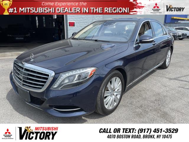 Used 2015 Mercedes-benz S-class in Bronx, New York | Victory Mitsubishi and Pre-Owned Super Center. Bronx, New York