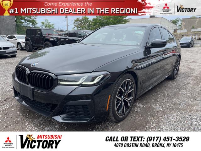 Used 2021 BMW 5 Series in Bronx, New York | Victory Mitsubishi and Pre-Owned Super Center. Bronx, New York