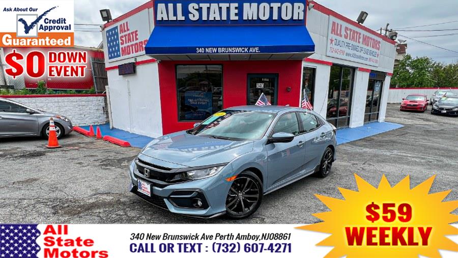 2021 Honda Civic Hatchback Sport CVT, available for sale in Perth Amboy, New Jersey | All State Motor Inc. Perth Amboy, New Jersey 2021 Honda Civic Hatchback Sport CVT, available for sale in Perth Amboy, New Jersey | All State Motor Inc. Perth Amboy, New Jersey