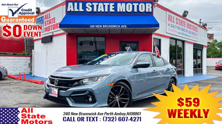 2021 Honda Civic Hatchback Sport CVT, available for sale in Perth Amboy, New Jersey | All State Motor Inc. Perth Amboy, New Jersey 2021 Honda Civic Hatchback Sport CVT, available for sale in Perth Amboy, New Jersey | All State Motor Inc. Perth Amboy, New Jersey