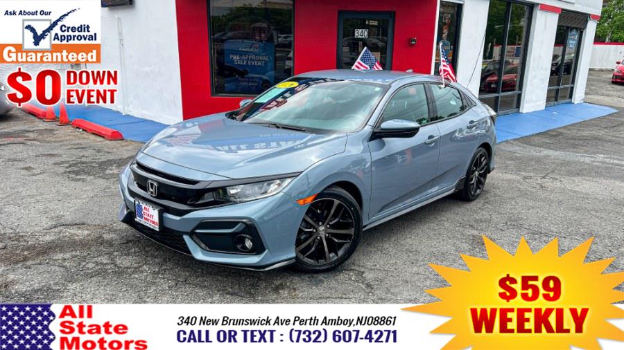 Used 2021 Honda Civic Hatchback in Perth Amboy, New Jersey | All State Motor Inc. Perth Amboy, New Jersey