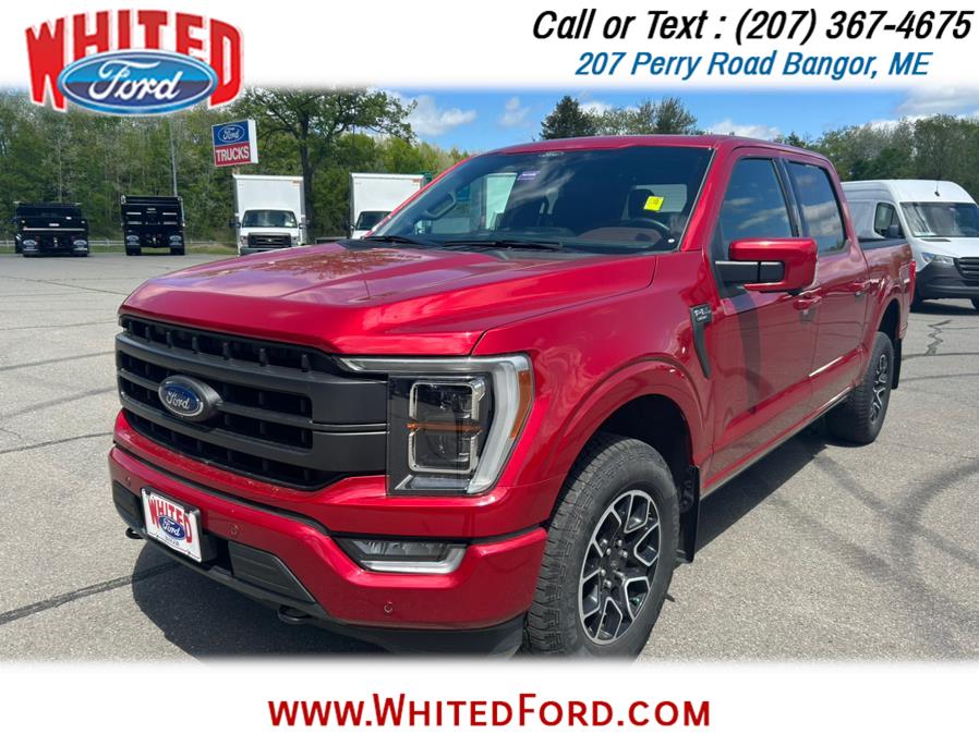 Used Ford F-150 LARIAT 4WD SuperCrew 5.5'' Box 2022 | Whited Ford. Bangor, Maine