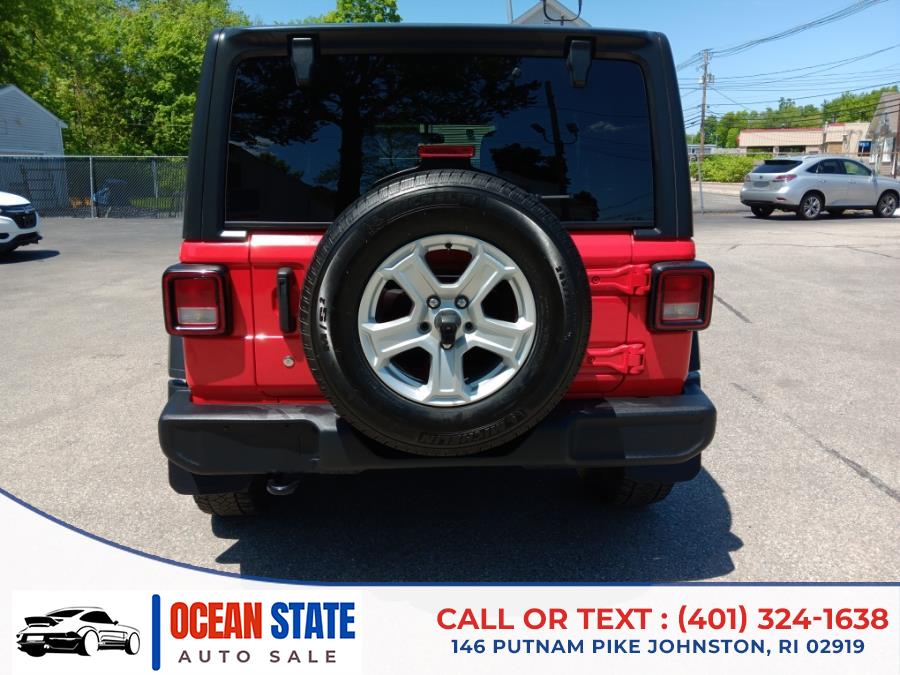 2018 Jeep Wrangler Unlimited Sport S 4x4, available for sale in Johnston, Rhode Island | Ocean State Auto Sales. Johnston, Rhode Island 2018 Jeep Wrangler Unlimited Sport S 4x4, available for sale in Johnston, Rhode Island | Ocean State Auto Sales. Johnston, Rhode Island