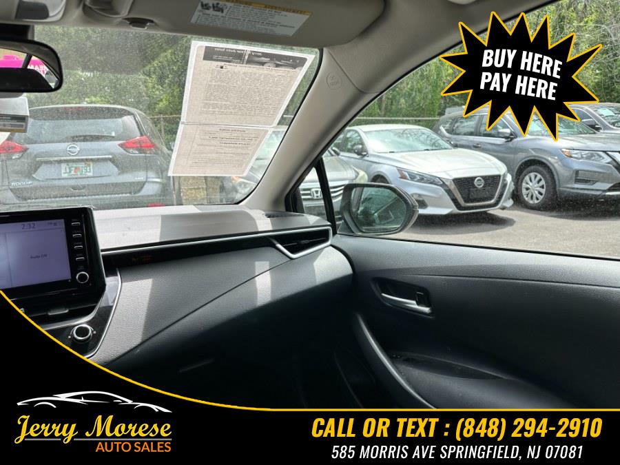 2020 Toyota Corolla LE CVT (Natl), available for sale in Springfield, New Jersey | Jerry Morese Auto Sales. Springfield, New Jersey 2020 Toyota Corolla LE CVT (Natl), available for sale in Springfield, New Jersey | Jerry Morese Auto Sales. Springfield, New Jersey