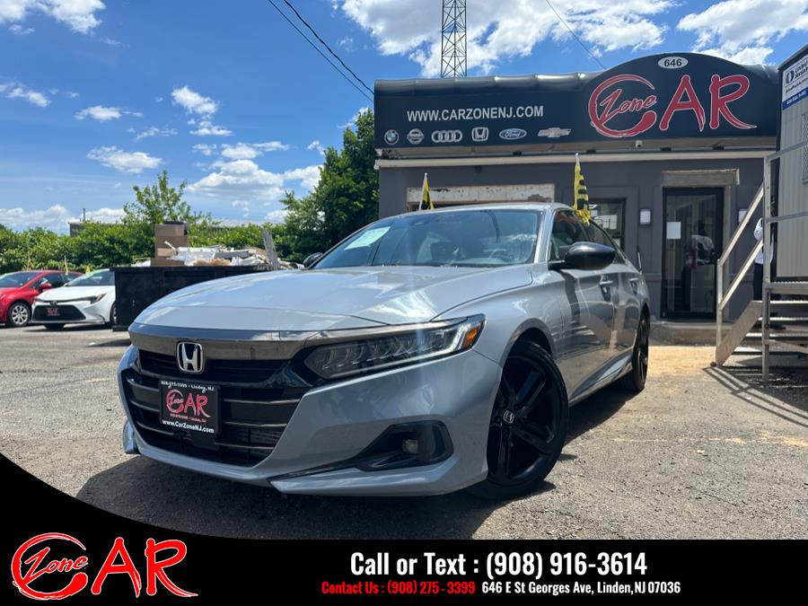 Used 2021 Honda Accord Sedan in Linden, New Jersey | Car Zone. Linden, New Jersey