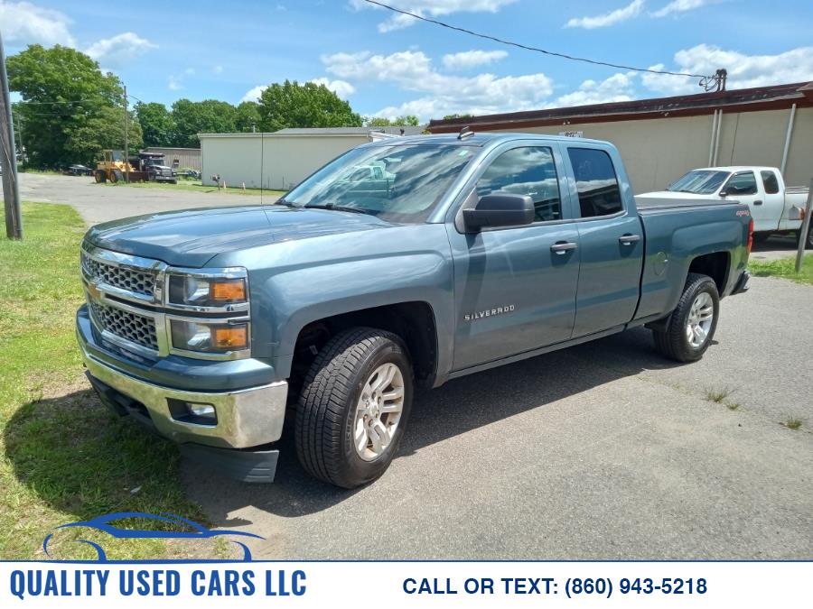 2014 Chevrolet Silverado 1500 4WD Double Cab 143.5" LT w/2LT, available for sale in Wallingford, Connecticut | Quality Used Cars LLC. Wallingford, Connecticut