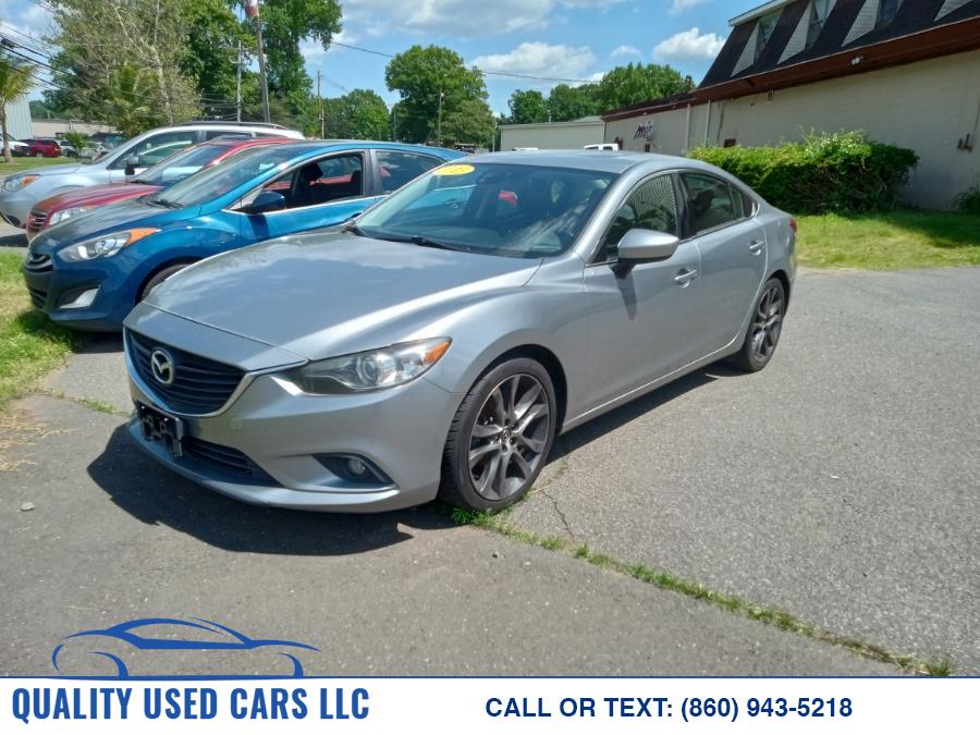 2014 Mazda Mazda6 4dr Sdn Auto i Grand Touring, available for sale in Wallingford, Connecticut | Quality Used Cars LLC. Wallingford, Connecticut