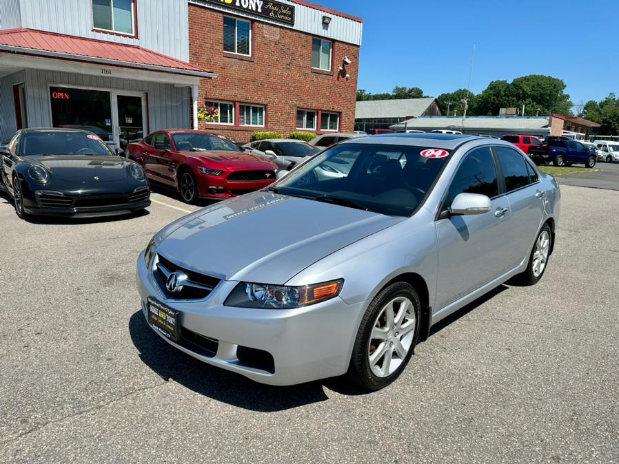 2004 Acura TSX 4dr Sport Sdn Auto, available for sale in South Windsor, Connecticut | Mike And Tony Auto Sales, Inc. South Windsor, Connecticut