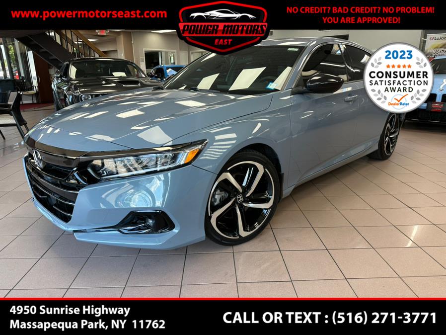 Used 2022 Honda Accord Sedan in Massapequa Park, New York | Power Motors East. Massapequa Park, New York