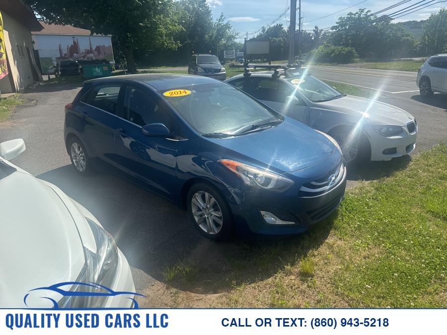 2014 Hyundai Elantra GT 5dr HB Auto w/Blue Int, available for sale in Wallingford, Connecticut | Quality Used Cars LLC. Wallingford, Connecticut