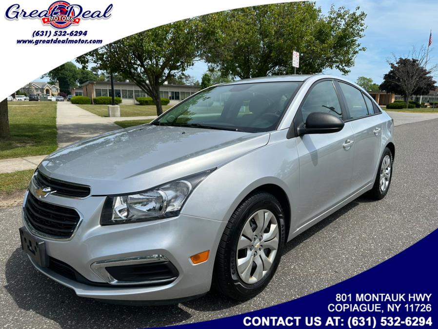 Used 2015 Chevrolet Cruze in Copiague, New York | Great Deal Motors. Copiague, New York