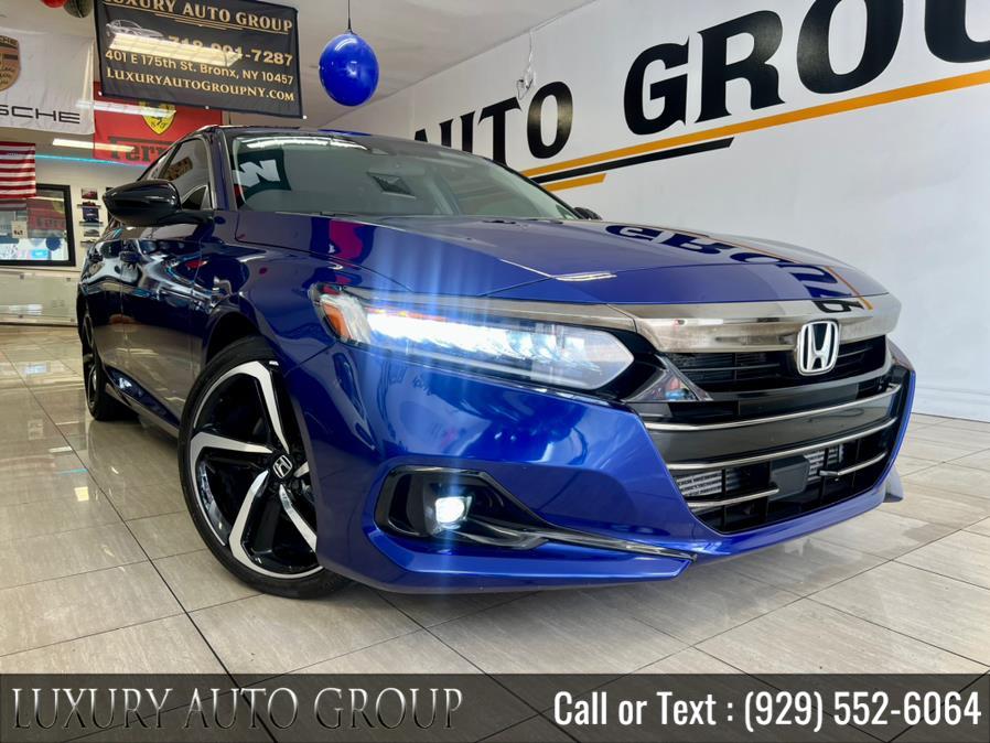 Used Honda Accord Sedan Sport SE 1.5T CVT 2021 | Luxury Auto Group. Bronx, New York