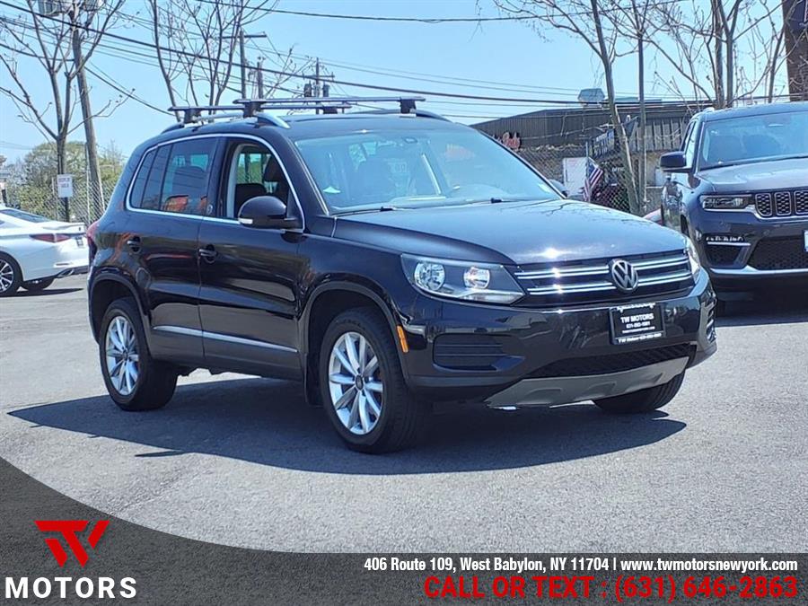 2017 Volkswagen Tiguan 2.0T Wolfsburg Edition 4MOTION, available for sale in West Babylon, New York | TW Motors. West Babylon, New York 2017 Volkswagen Tiguan 2.0T Wolfsburg Edition 4MOTION, available for sale in West Babylon, New York | TW Motors. West Babylon, New York