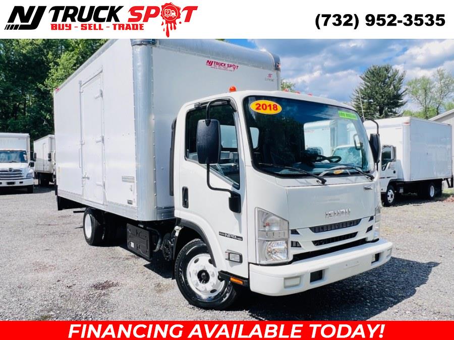 2018 Isuzu NPR HD 16 FEET DRY BOX + LIFT GATE + SIDE DOOR + NO CDL, available for sale in South Amboy, New Jersey | NJ Truck Spot. South Amboy, New Jersey