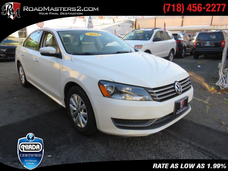 2014 Volkswagen Passat 4dr Sdn 1.8T Auto Wolfsburg Ed PZEV *Ltd Avail*, available for sale in Middle Village, New York | Road Masters II INC. Middle Village, New York