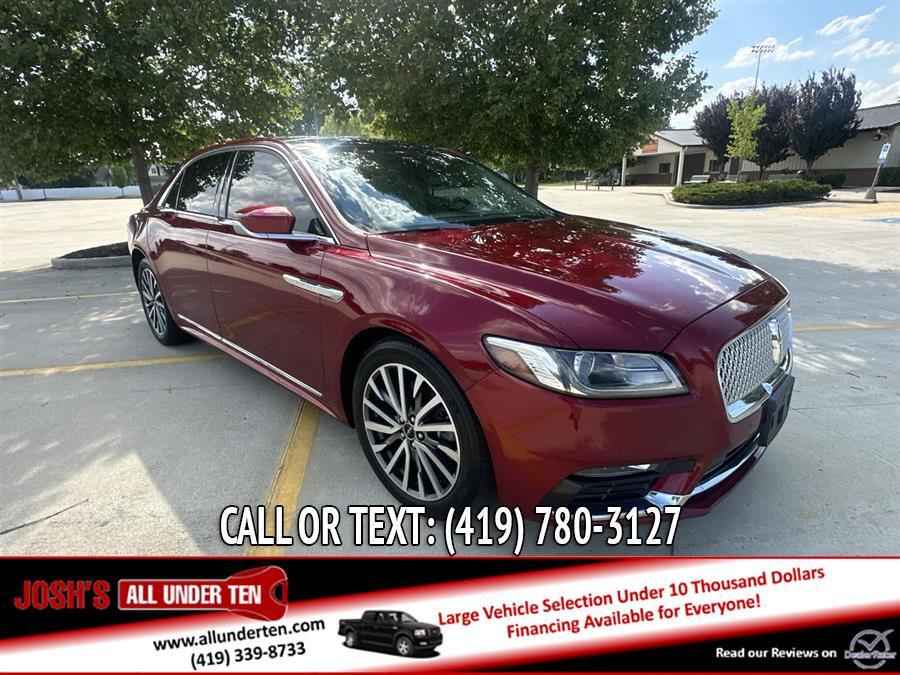 Used 2017 Lincoln Continental in Elida, Ohio | Josh's All Under Ten LLC. Elida, Ohio