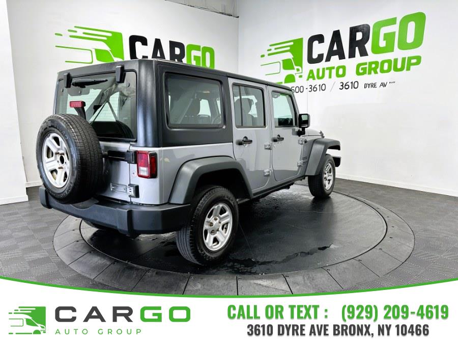 2016 Jeep Wrangler Unlimited 4WD 4dr Sport, available for sale in Bronx, New York | Cargo Auto Group LLC. Bronx, New York 2016 Jeep Wrangler Unlimited 4WD 4dr Sport, available for sale in Bronx, New York | Cargo Auto Group LLC. Bronx, New York
