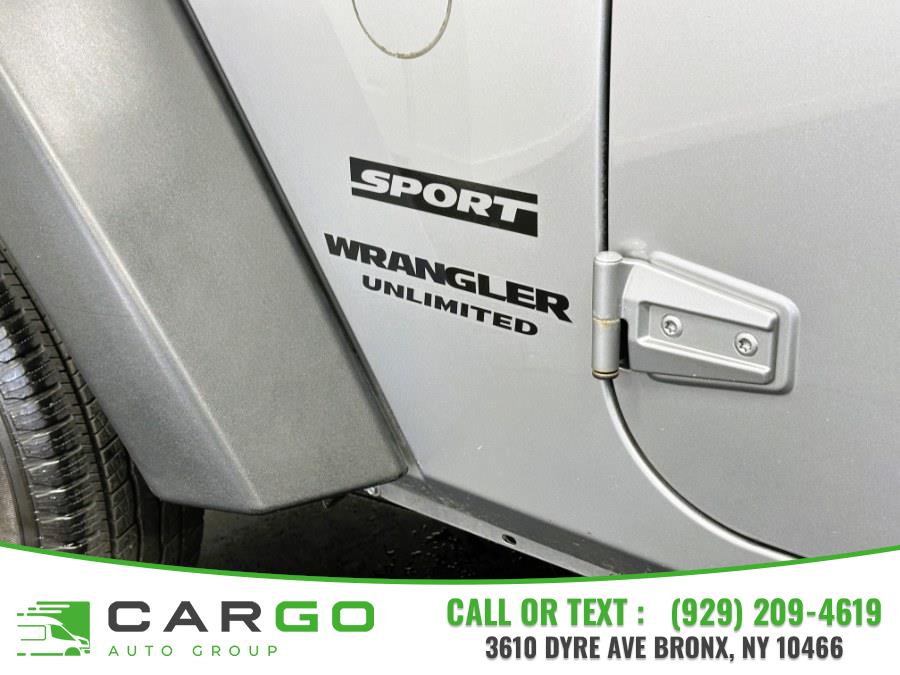2016 Jeep Wrangler Unlimited 4WD 4dr Sport, available for sale in Bronx, New York | Cargo Auto Group LLC. Bronx, New York 2016 Jeep Wrangler Unlimited 4WD 4dr Sport, available for sale in Bronx, New York | Cargo Auto Group LLC. Bronx, New York