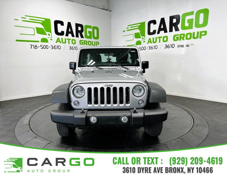 2016 Jeep Wrangler Unlimited 4WD 4dr Sport, available for sale in Bronx, New York | Cargo Auto Group LLC. Bronx, New York 2016 Jeep Wrangler Unlimited 4WD 4dr Sport, available for sale in Bronx, New York | Cargo Auto Group LLC. Bronx, New York
