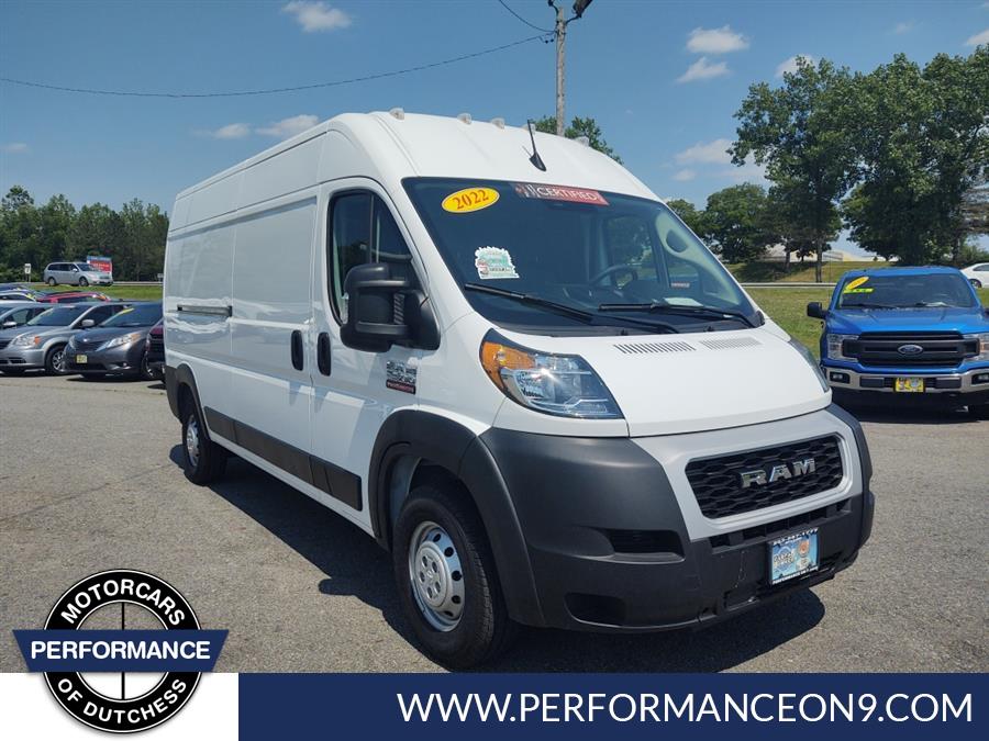 2022 Ram ProMaster Cargo Van 2500 High Roof 159" WB, available for sale in Wappingers Falls, New York | Performance Motor Cars. Wappingers Falls, New York