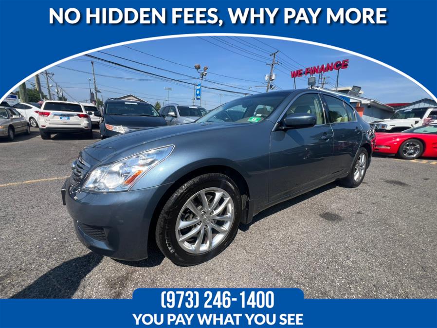 Infiniti G37 Sedan 2009 in Lodi, Saddle Brook, Garfield, Hasbrouck Heights NJ Route 46 Auto