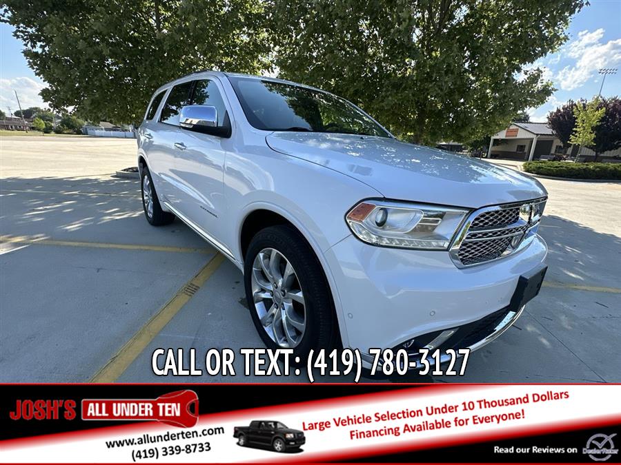 Used 2018 Dodge Durango in Elida, Ohio | Josh's All Under Ten LLC. Elida, Ohio