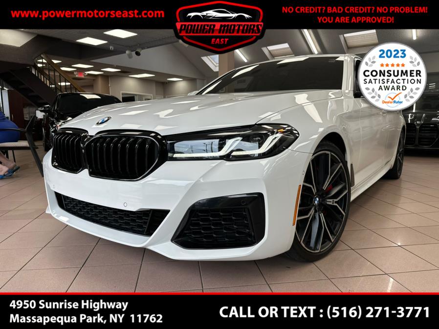 Used 2021 BMW 5 Series in Massapequa Park, New York | Power Motors East. Massapequa Park, New York