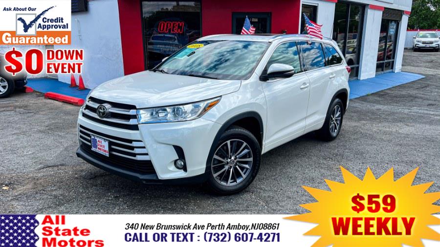 Used 2018 Toyota Highlander in Perth Amboy, New Jersey | All State Motor Inc. Perth Amboy, New Jersey