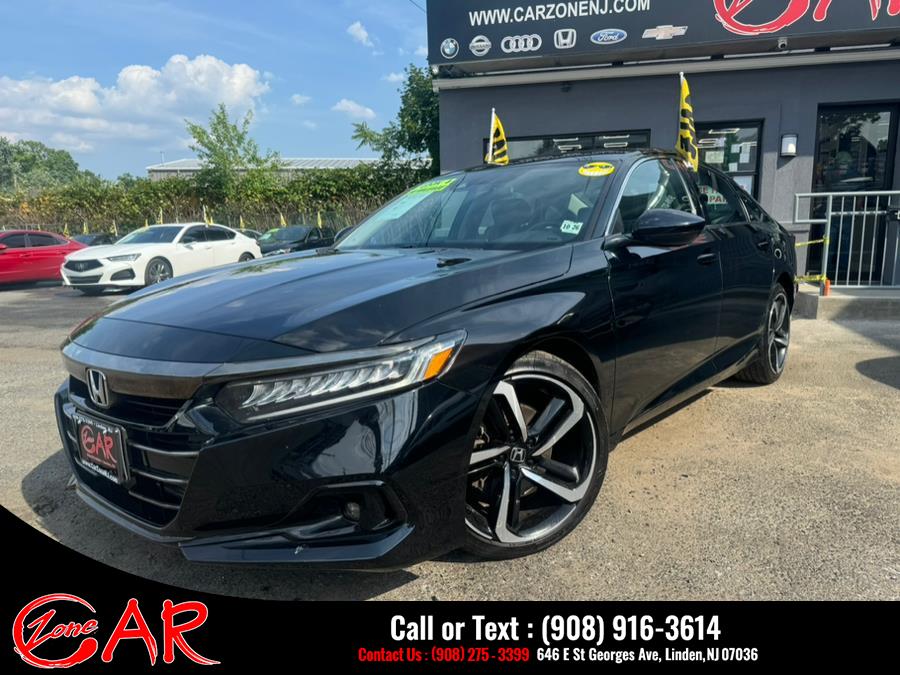 Used 2021 Honda Accord Sedan in Linden, New Jersey | Car Zone. Linden, New Jersey