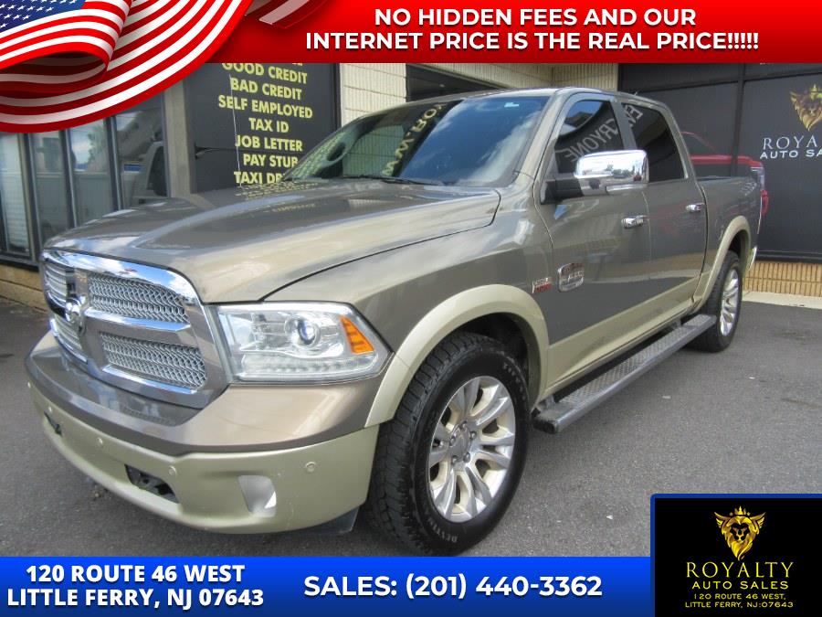 2014 Ram 1500 4WD Crew Cab 140.5" Longhorn, available for sale in Little Ferry, New Jersey | Royalty Auto Sales. Little Ferry, New Jersey 2014 Ram 1500 4WD Crew Cab 140.5" Longhorn, available for sale in Little Ferry, New Jersey | Royalty Auto Sales. Little Ferry, New Jersey