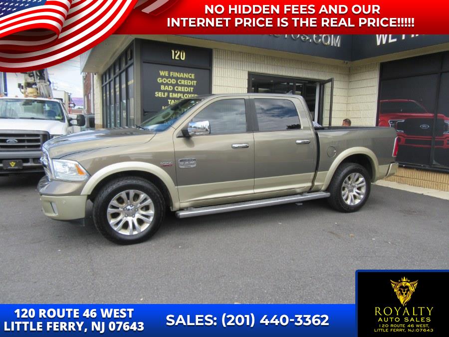 2014 Ram 1500 4WD Crew Cab 140.5" Longhorn, available for sale in Little Ferry, New Jersey | Royalty Auto Sales. Little Ferry, New Jersey 2014 Ram 1500 4WD Crew Cab 140.5" Longhorn, available for sale in Little Ferry, New Jersey | Royalty Auto Sales. Little Ferry, New Jersey