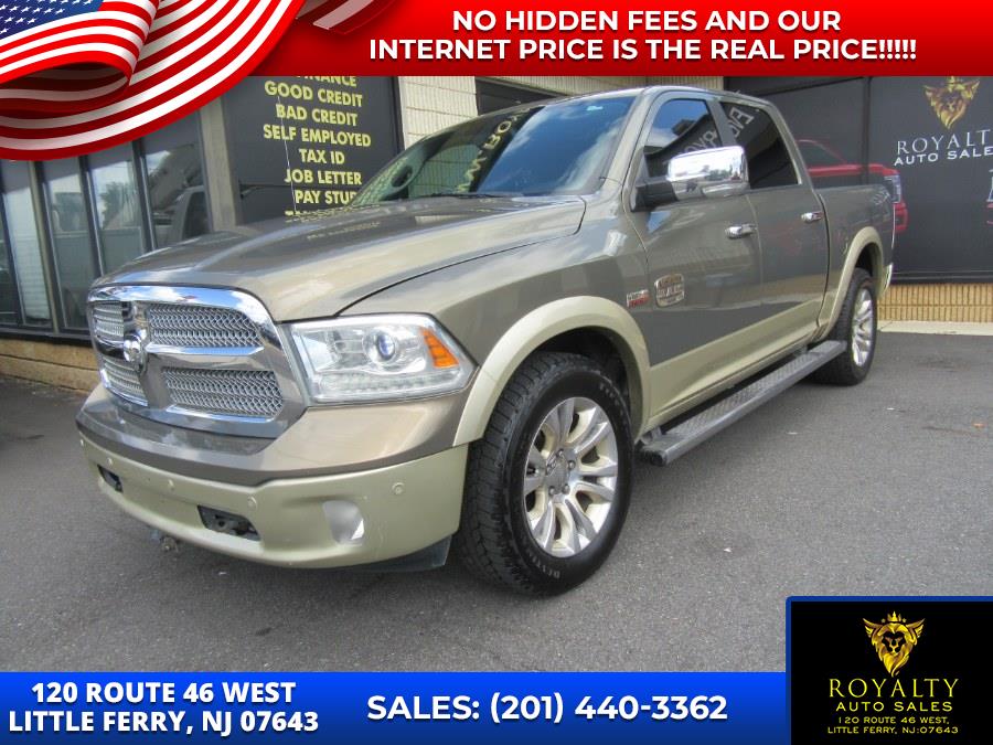 2014 Ram 1500 4WD Crew Cab 140.5" Longhorn, available for sale in Little Ferry, New Jersey | Royalty Auto Sales. Little Ferry, New Jersey 2014 Ram 1500 4WD Crew Cab 140.5" Longhorn, available for sale in Little Ferry, New Jersey | Royalty Auto Sales. Little Ferry, New Jersey