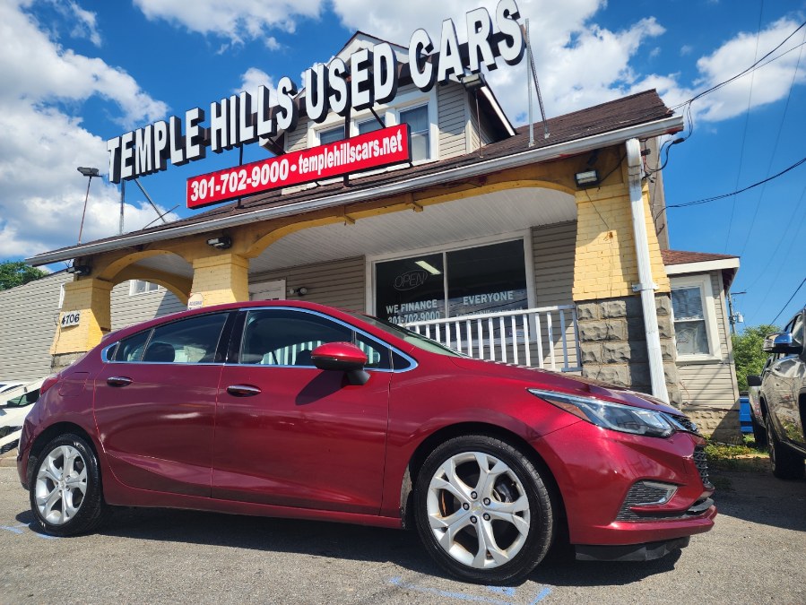 2017 Chevrolet Cruze 4dr HB 1.4L Premier w/1SF, available for sale in Temple Hills, Maryland | Temple Hills Used Car. Temple Hills, Maryland 2017 Chevrolet Cruze 4dr HB 1.4L Premier w/1SF, available for sale in Temple Hills, Maryland | Temple Hills Used Car. Temple Hills, Maryland
