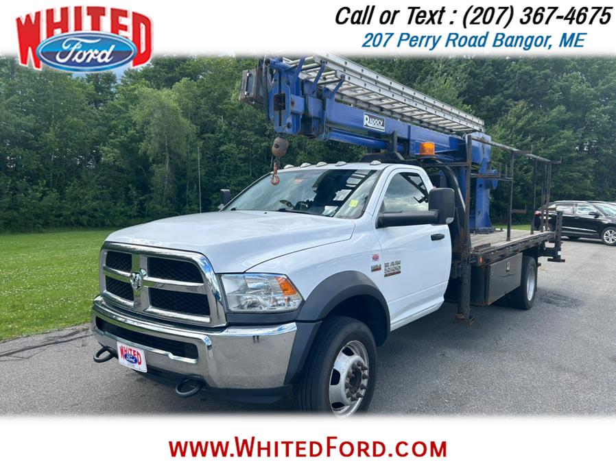 Used Ram 5500 Chassis Cab Tradesman 4x2 Reg Cab 108" CA 192.5" WB 2017 | Whited Ford. Bangor, Maine