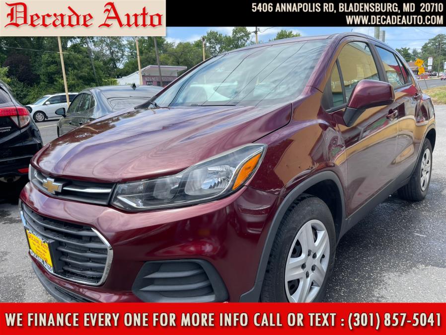 Used Chevrolet Trax FWD 4dr LS 2017 | Decade Auto. Bladensburg, Maryland