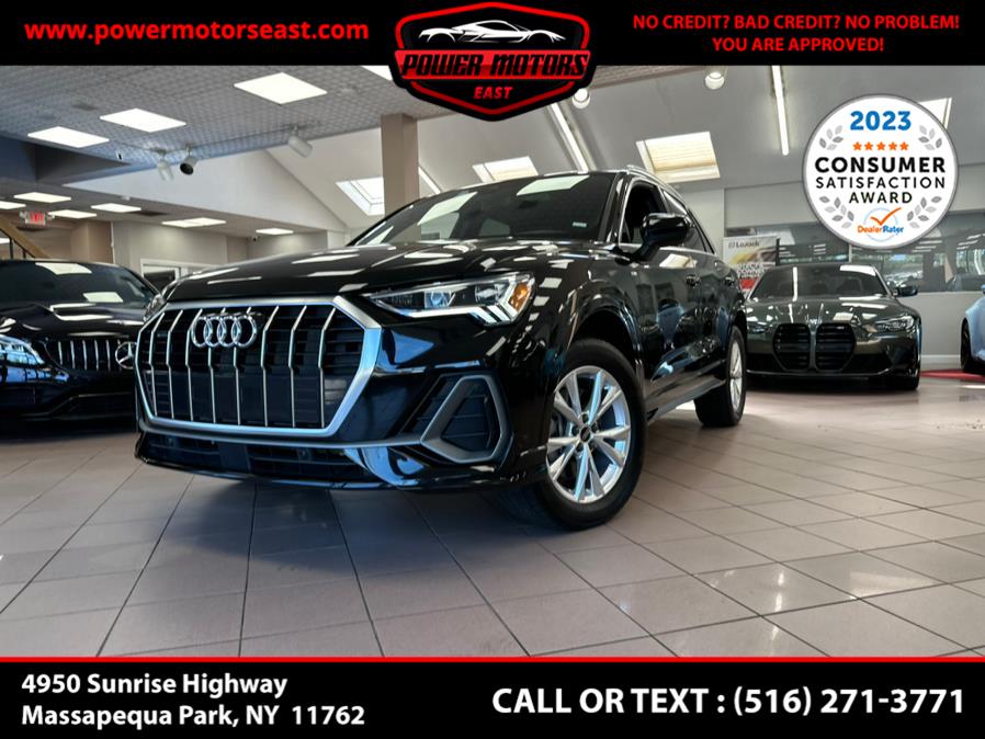 Used 2023 Audi Q3 in Massapequa Park, New York | Power Motors East. Massapequa Park, New York