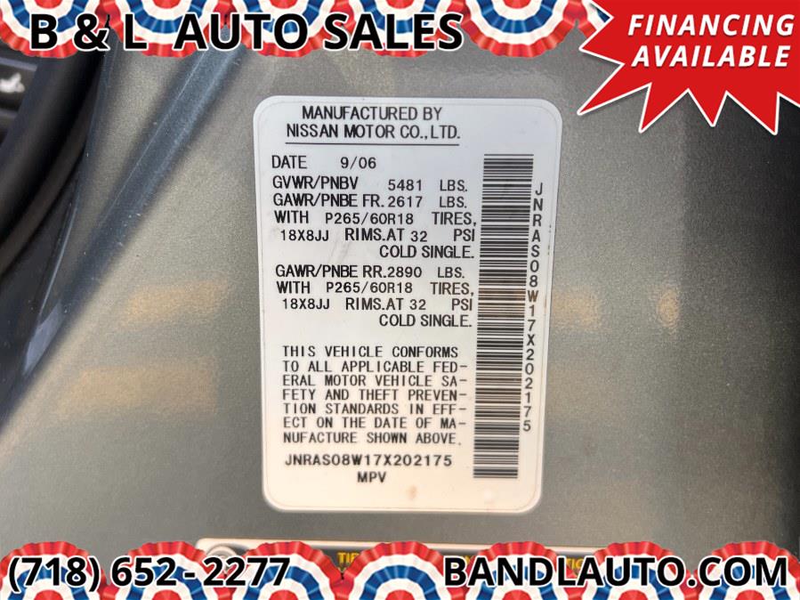 2007 Infiniti FX35 4dr AWD, available for sale in Bronx, New York | B & L Auto Sales LLC. Bronx, New York 2007 Infiniti FX35 4dr AWD, available for sale in Bronx, New York | B & L Auto Sales LLC. Bronx, New York