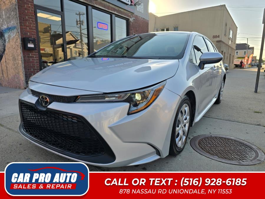 2021 Toyota Corolla LE CVT (Natl), available for sale in Uniondale, New York | Car Pro Auto. Uniondale, New York