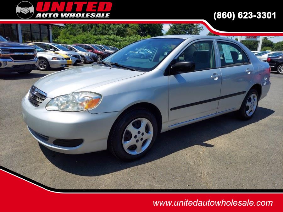 2006 Toyota Corolla 4dr Sdn LE Manual, available for sale in East Windsor, Connecticut | United Auto Sales of E Windsor, Inc. East Windsor, Connecticut