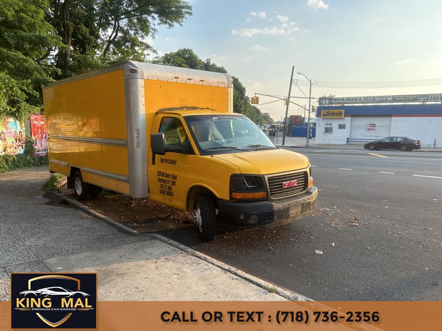 2012 GMC Savana Commercial Cutaway RWD 3500 177" WB Work Van, available for sale in Brooklyn, New York | King Mal Used Car and Truck Center. Brooklyn, New York