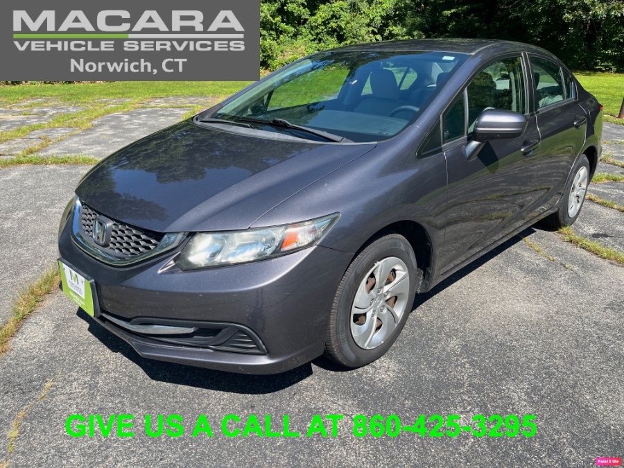 Used 2015 Honda Civic Sedan in Norwich, Connecticut | MACARA Vehicle Services, Inc. Norwich, Connecticut