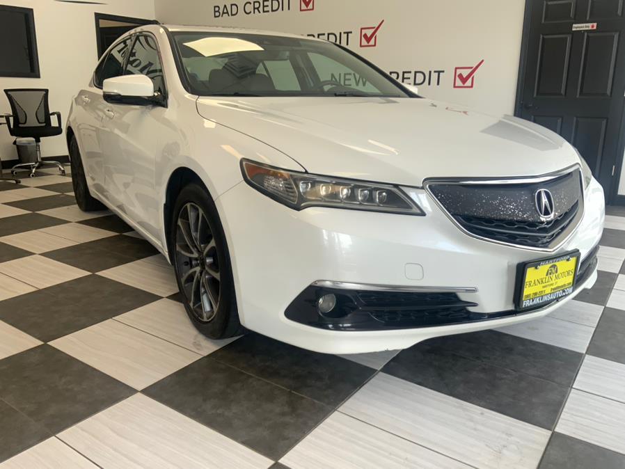 2015 Acura TLX 4dr Sdn SH-AWD V6 Tech, available for sale in Hartford, Connecticut | Franklin Motors Auto Sales LLC. Hartford, Connecticut