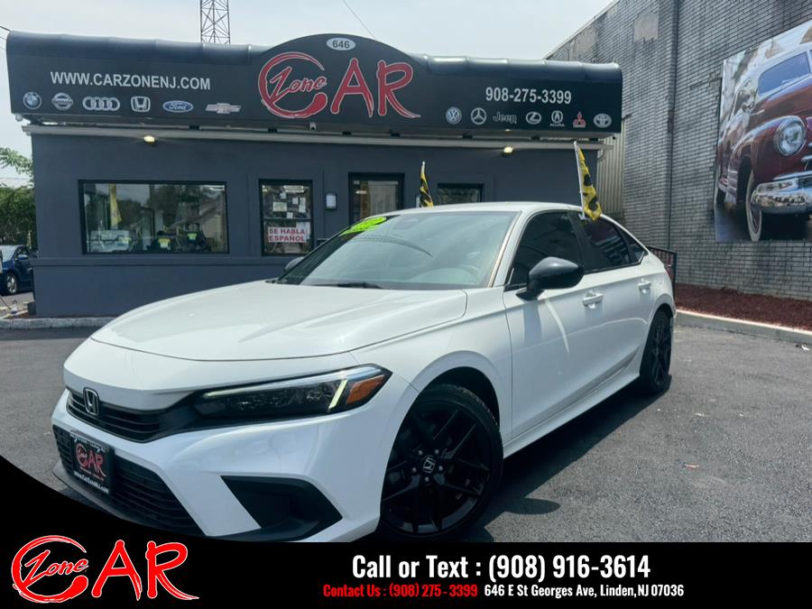 Used 2022 Honda Civic Sedan in Linden, New Jersey | Car Zone. Linden, New Jersey