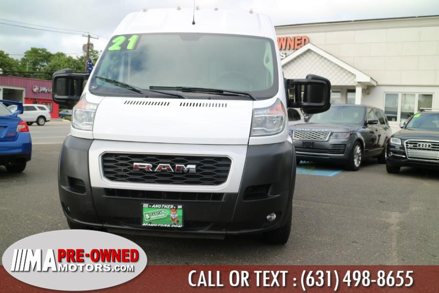 Used Ram ProMaster Cargo Van 3500 High Roof 159" WB EXT 2021 | M & A Motors. Huntington Station, New York