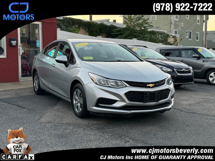 Used 2017 Chevrolet Cruze in Beverly, Massachusetts | CJ Motors Inc. Beverly, Massachusetts