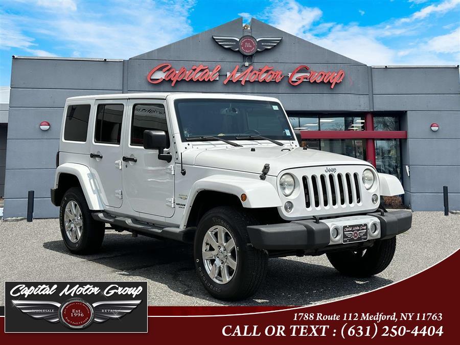 2014 Jeep Wrangler Unlimited 4WD 4dr Sahara, available for sale in Medford, New York | Capital Motor Group Inc. Medford, New York