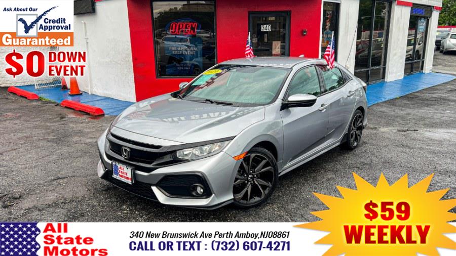 Used 2019 Honda Civic Hatchback in Perth Amboy, New Jersey | All State Motor Inc. Perth Amboy, New Jersey